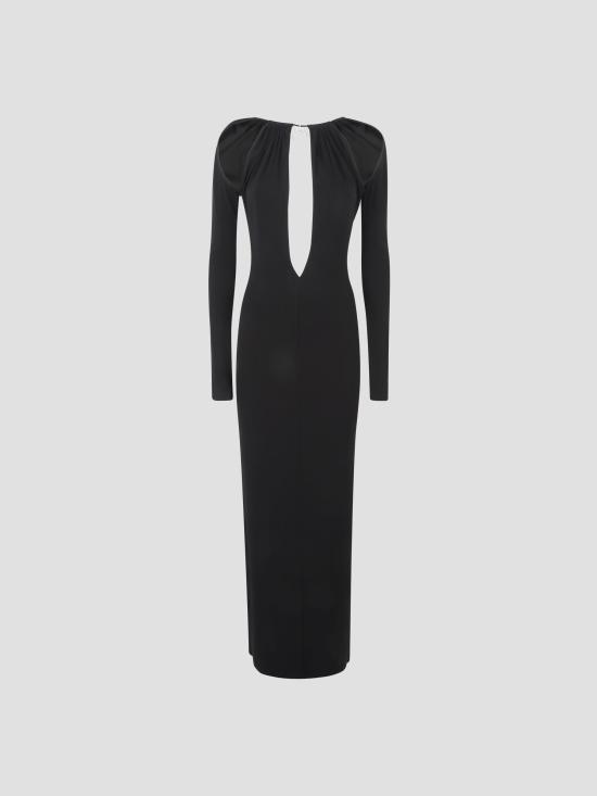 25FW 마린세르 원피스 WDR410ACJER0082 BK99 BLACK