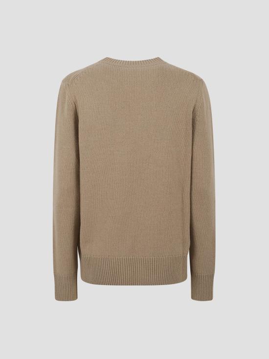 25FW 버버리 EKD 울 캐시미어 스웨터 8114156 A3743 FLAX - BURBERRY