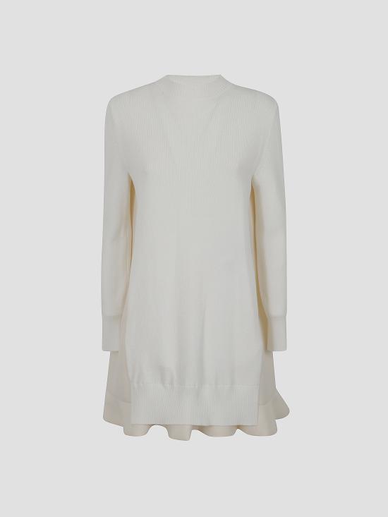 25FW 사카이 원피스 2507952 151 OFF WHITE