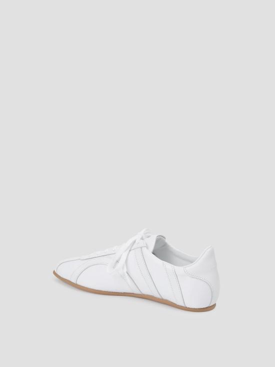 25FW 토템 캔버스 스니커즈 253WAS0233FB0402 047 WHITE - TOTEME