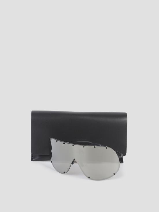 25FW 릭 오웬스 선글라스 RG0000006GBLKG 0902 BLACK - RICK OWENS