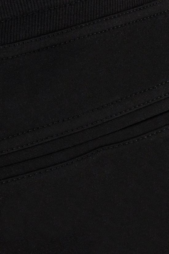 25FW 브루넬로 쿠치넬리 코튼 블렌드 트레이닝 팬츠 MM8313243G C101 Nero - BRUNELLO CUCINELLI