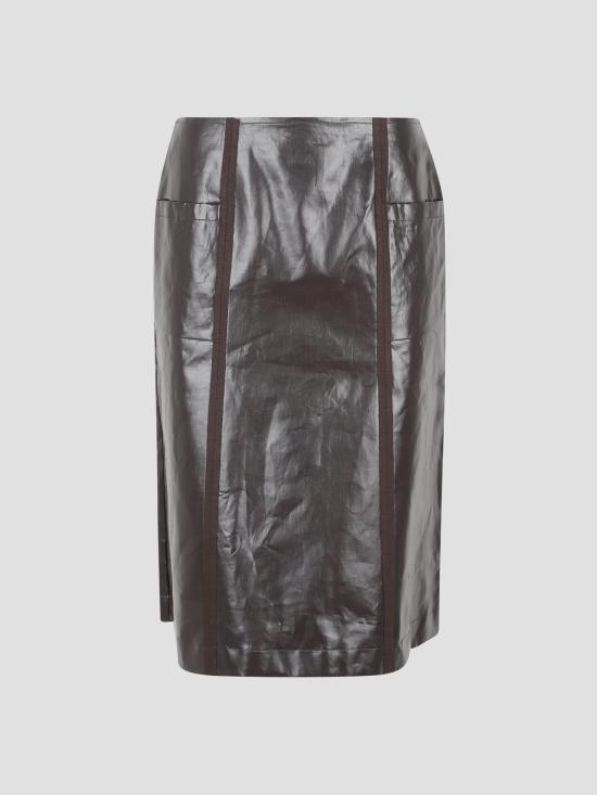 25FW 팔로마울 스커트 VO3102323 323 Brown
