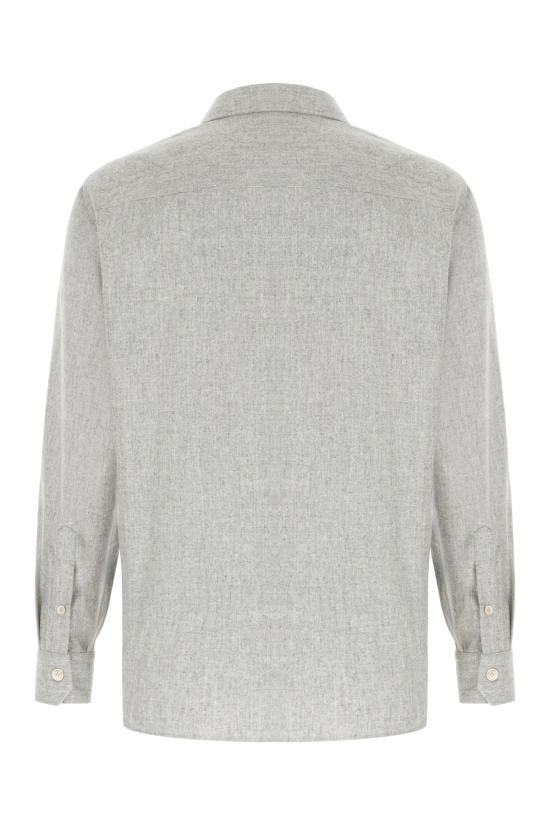 25FW 브루넬로 쿠치넬리 긴팔 셔츠 M038P0720 C511 PEARL GREY - BRUNELLO CUCINELLI