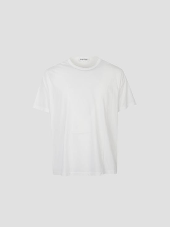 25FW 아워레가시 뉴 박스 저지 반소매 티셔츠 M2206NW WHT CLN JRS