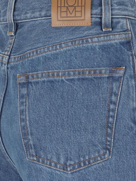 25FW 토템 데님 팬츠 242WRB2426FB0045 167 30 VIBRANT BLUE - TOTEME