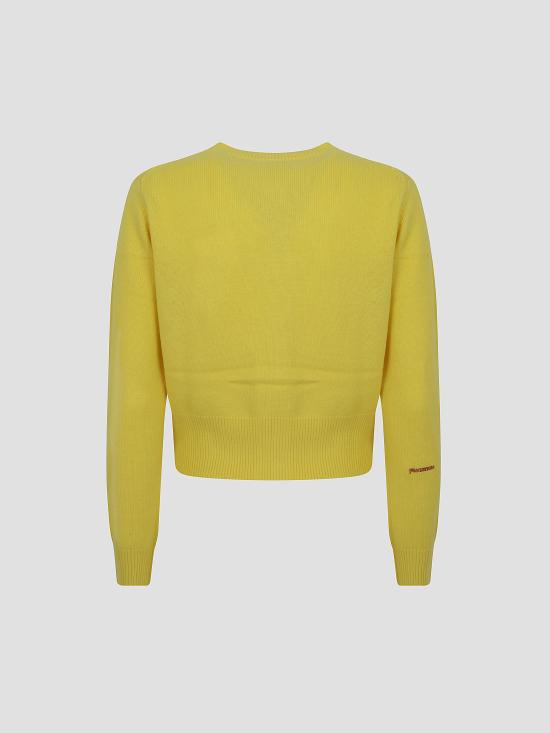 25FW JW앤더슨 후드 티셔츠 KW1447YN0447 207 LEMON - JW ANDERSON
