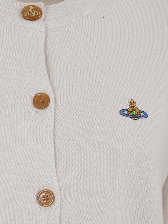 25FW 비비안웨스트우드 BEA 베아 니트 가디건 1803002PY001V A402 DUSTY WHITE - VIVIENNE WESTWOOD