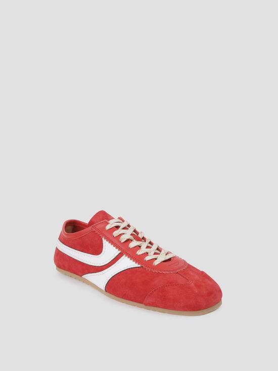 25FW 드리스 반 노튼 뮬/슬리퍼 21726126 352 RED - DRIES VAN NOTEN