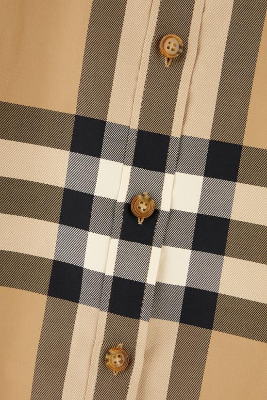 25FW 버버리 체크 셔츠  8085657 A7028 ARCHIVE BEIGE IP CHK - BURBERRY