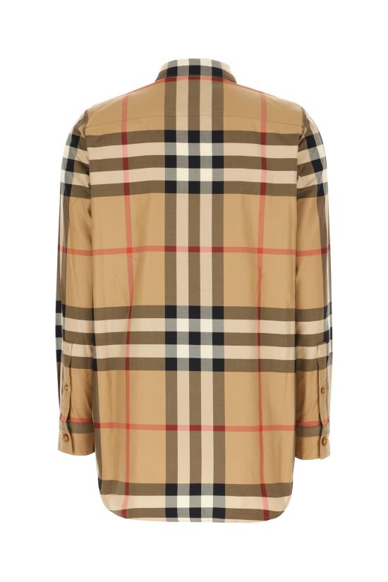 25FW 버버리 체크 셔츠  8085657 A7028 ARCHIVE BEIGE IP CHK - BURBERRY