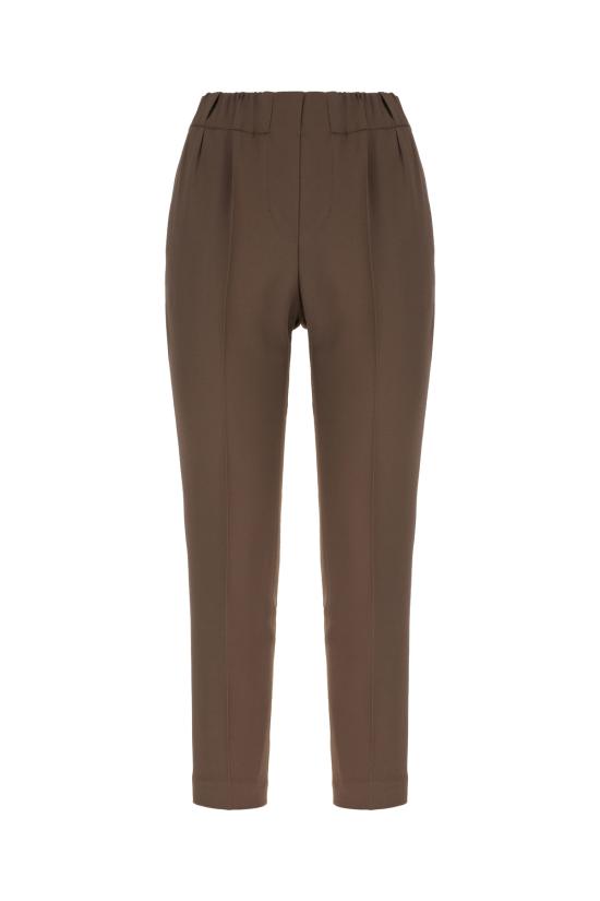 25FW 브루넬로 쿠치넬리 스트레이트 팬츠 MA029P1673 C4222 DARK CHOCOLATE