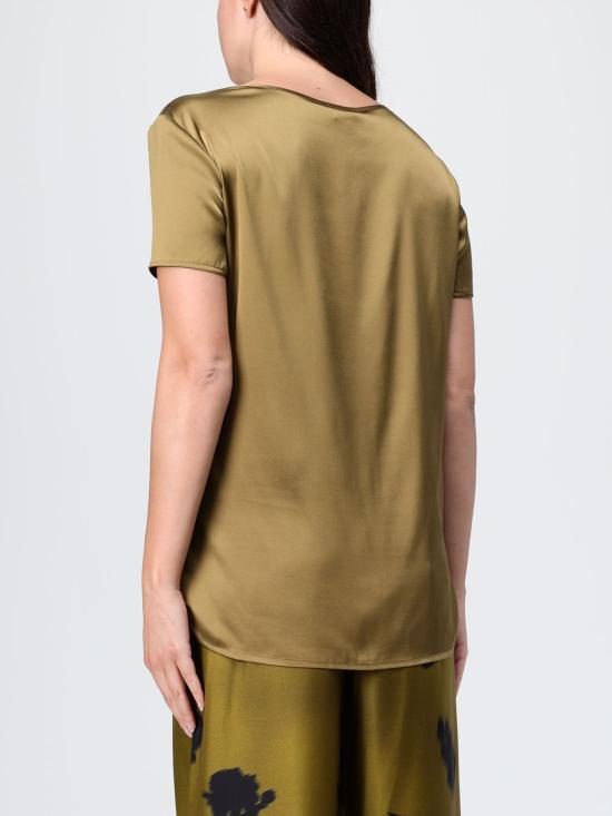 25FW 막스마라 반팔 티셔츠 2526116017600 019 Green - MAX MARA