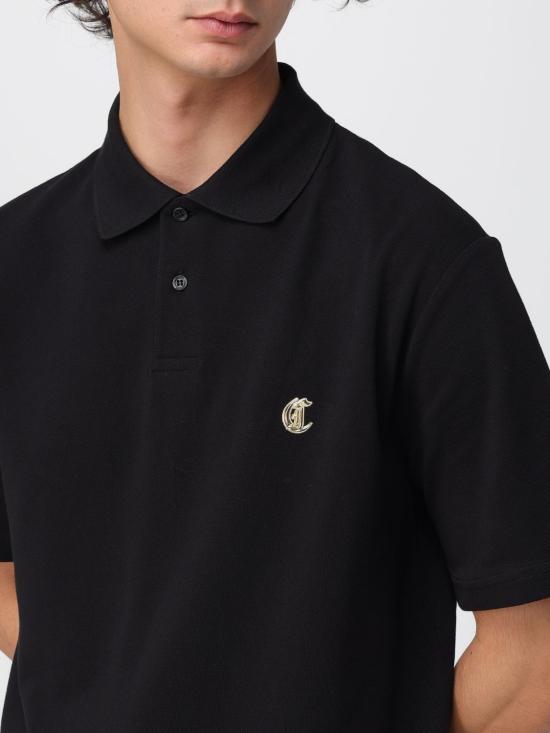 25FW 저스트까발리 폴로 티셔츠 79OAGT06CJ506 899 Black - JUST CAVALLI