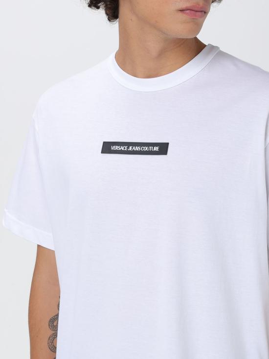 25FW 베르사체 반팔 티셔츠 79GAHT02CJ00T 003 White - VERSACE