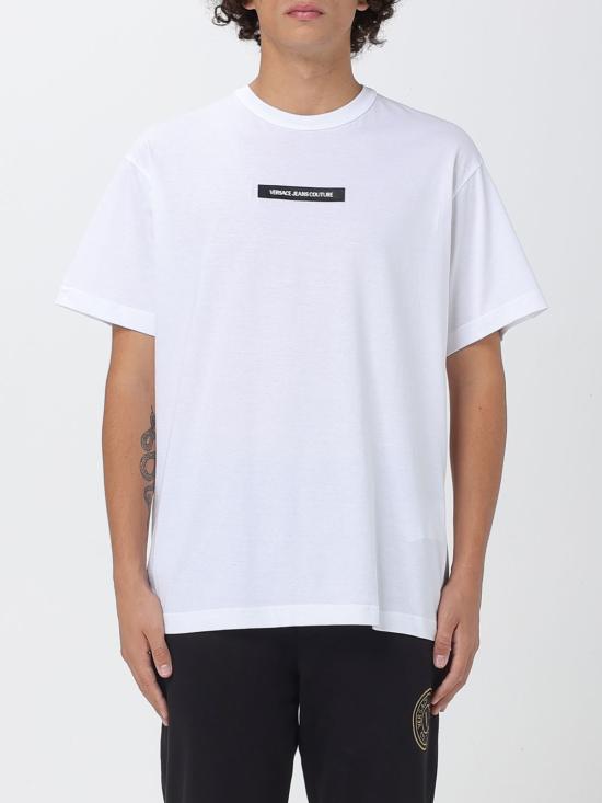 25FW 베르사체 반팔 티셔츠 79GAHT02CJ00T 003 White