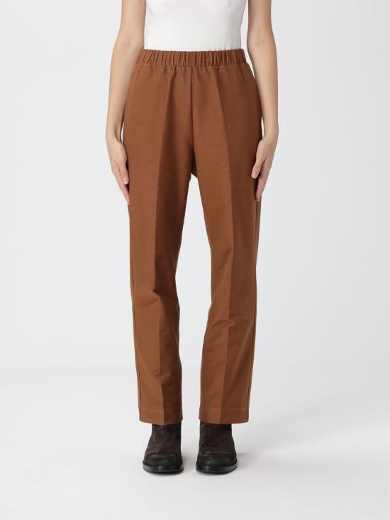 25FW 막스마라 스트레이트 팬츠 2526786017600 002 Brown