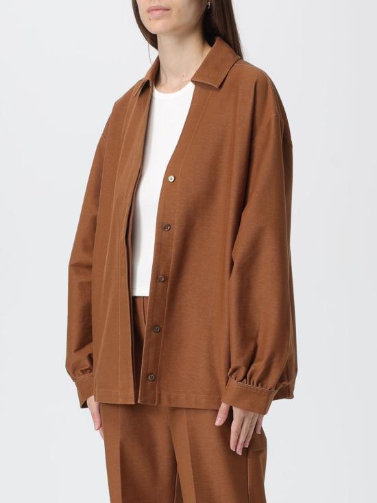 25FW 막스마라 셔츠 2526916017600 002 Brown - MAX MARA