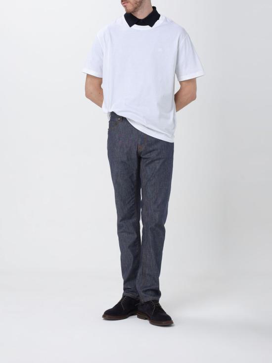 25FW 에트로 반팔 티셔츠 MRMA0002AJ262 W0800 White - ETRO