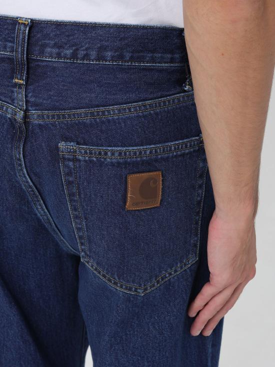 25FW 칼하트 WIP 아론 데님 팬츠 I034237 0106 Blue - CARHARTT WIP