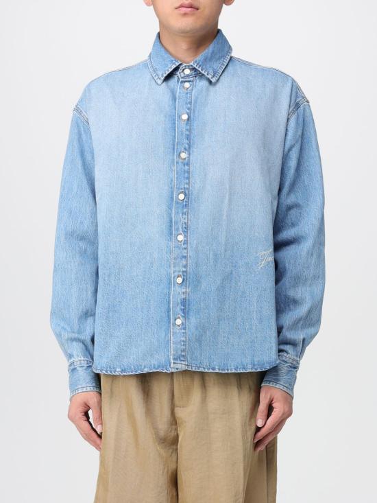 25FW 자크뮈스 데님 셔츠 SHM00545AD00017 33C Denim