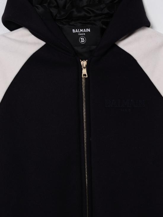 25FW [키즈] 발망 캐주얼 자켓 BX2Q50E0169 621AV Blue - BALMAIN