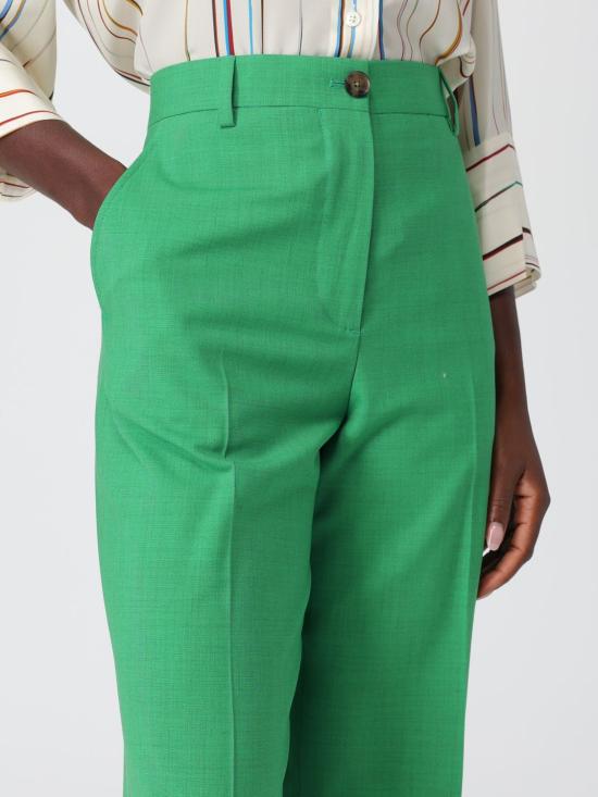 25FW 폴 스미스 스트레이트 팬츠 W1R332TT02372 31 Green - PAUL SMITH