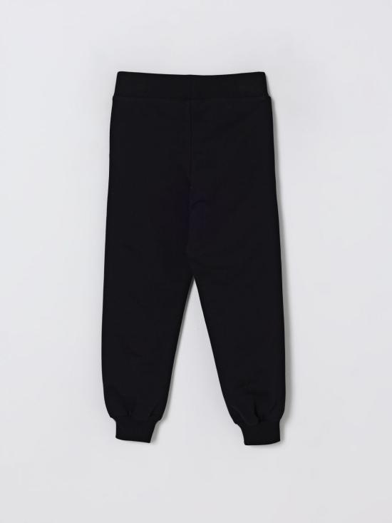 25FW [키즈] 모스키노 팬츠 HUP08RLCA40 60100 Black - MOSCHINO