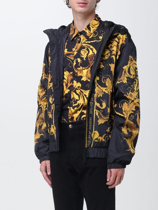 25FW 베르사체 숏패딩 79GASD06CQ20D G89 Black - VERSACE