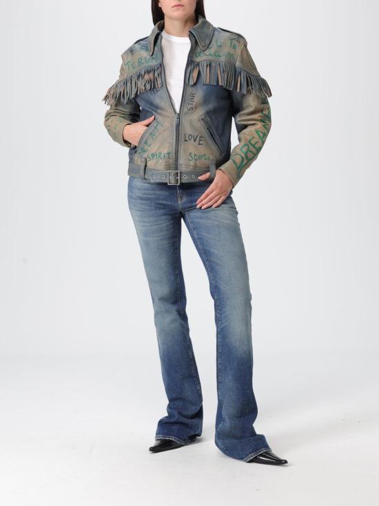 25FW 골든구스 자켓 GWP02369P00216450270 Blue - GOLDEN GOOSE