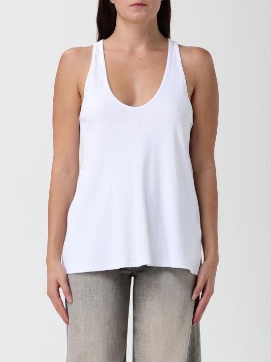 25FW 디젤 반팔 티셔츠 A215730JEAI 100 White