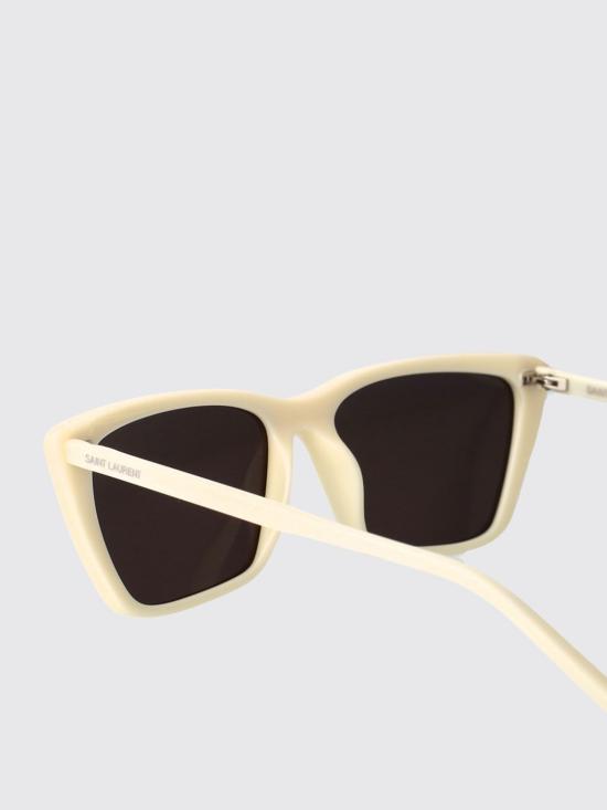 25FW 생로랑 선글라스 SL737MICA 005 White - SAINT LAURENT