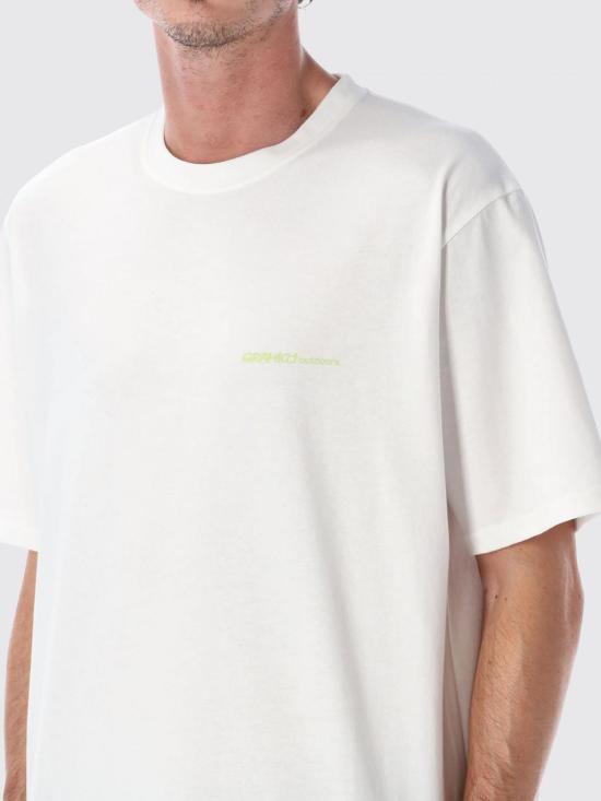 25FW 그라미치 반팔 티셔츠 G5FUT082 White - GRAMICCI