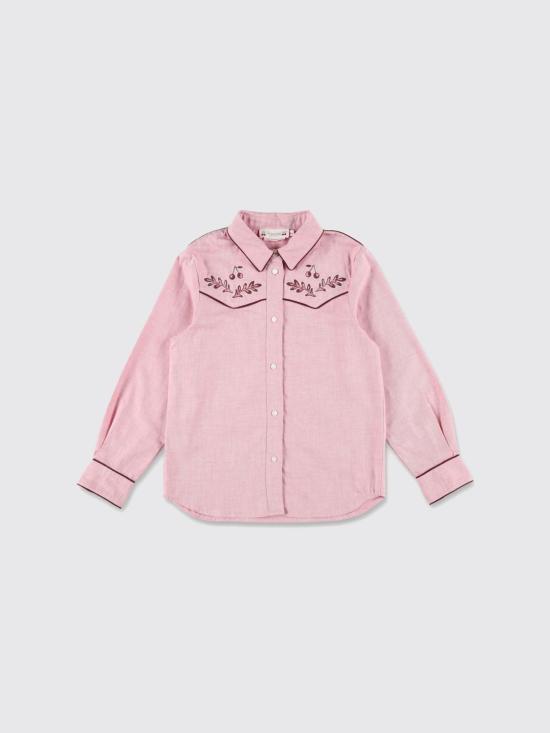 25FW [키즈] 봉쁘앙 셔츠 W05GBLW00028 021 Pink