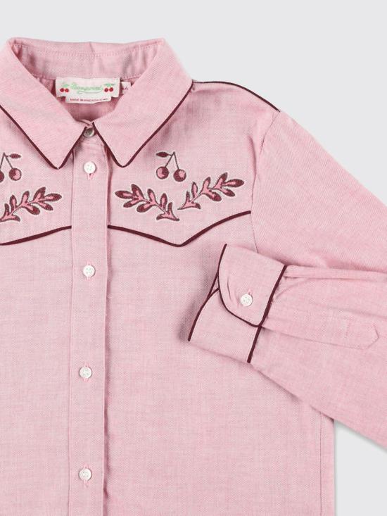 25FW [키즈] 봉쁘앙 셔츠 W05GBLW00028 021 Pink - BONPOINT