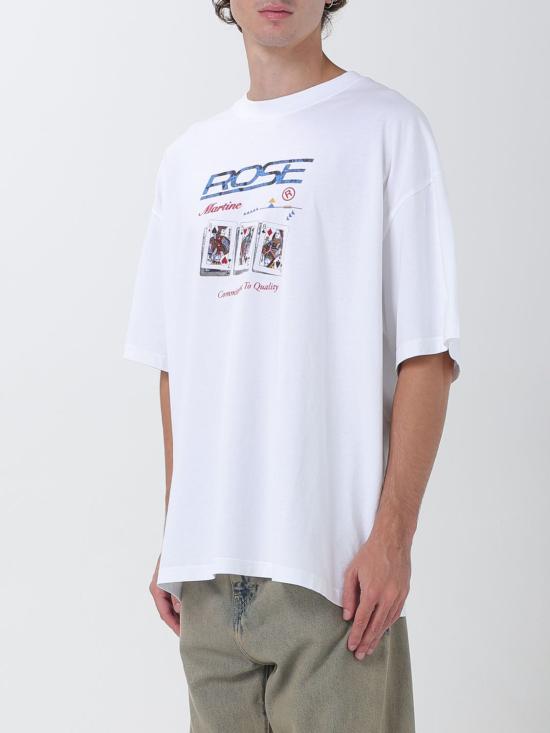 25FW 마틴로즈 반팔 티셔츠 621JE06000F WHT White - MARTINE ROSE