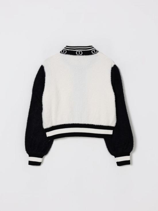 25FW [키즈] 트윈셋 캐주얼 자켓 252GJ3070 02714 White - TWINSET