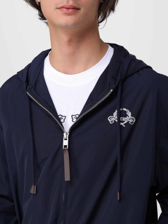 25FW 모스키노 긴팔 티셔츠 06165217 1290 Blue - MOSCHINO