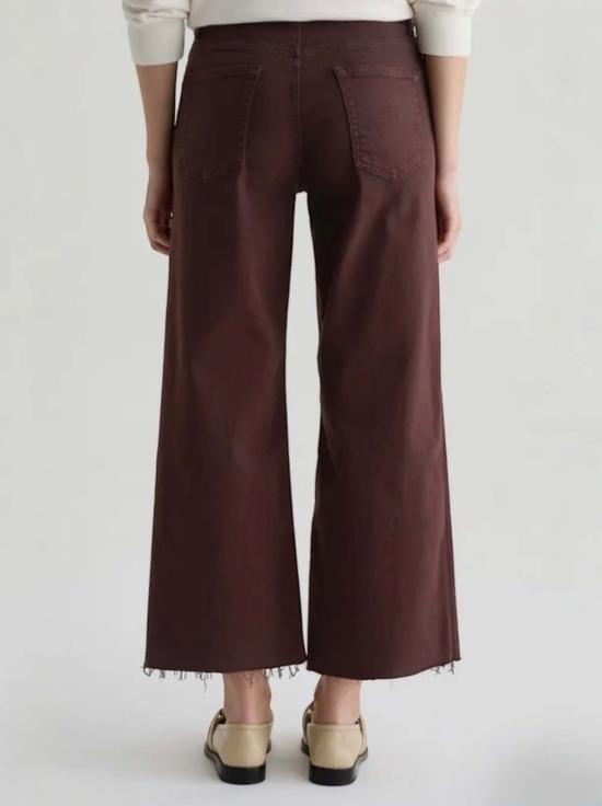  아드리아노 골드슈미드 데님 팬츠 Adriano Goldschmied Saige 와이드 레그 크롭 진 - ADRIANO GOLDSCHMIED