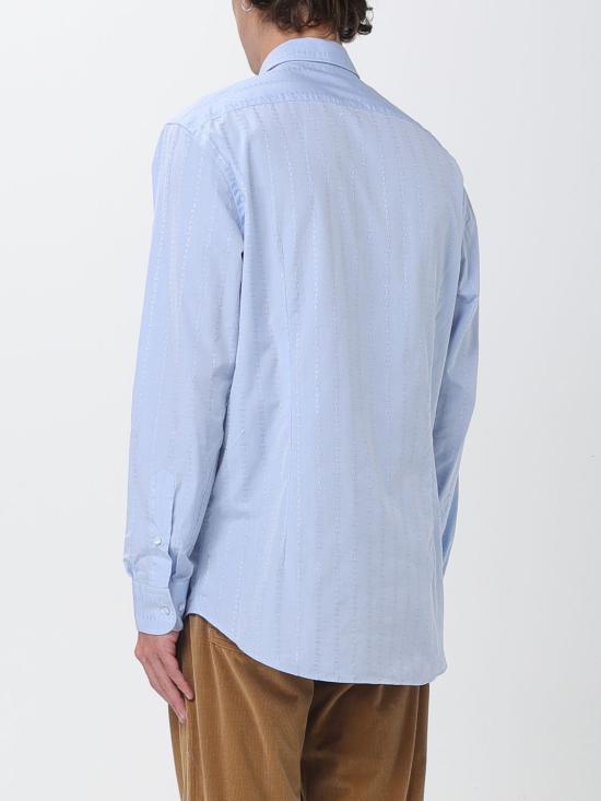 25FW 에트로 긴팔 셔츠 MRIB000299TR579 B0665 Blue - ETRO