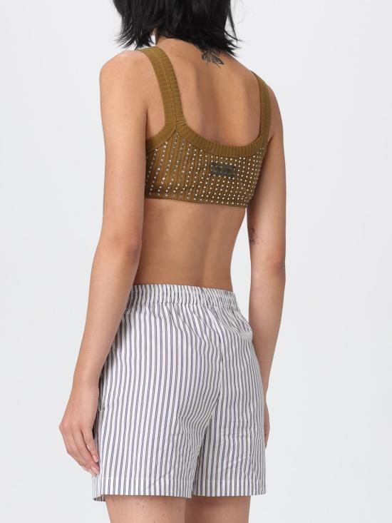 25FW 디 아티코 민소매 티셔츠 251WCL00006JJJ051TR 081 Green - THE ATTICO