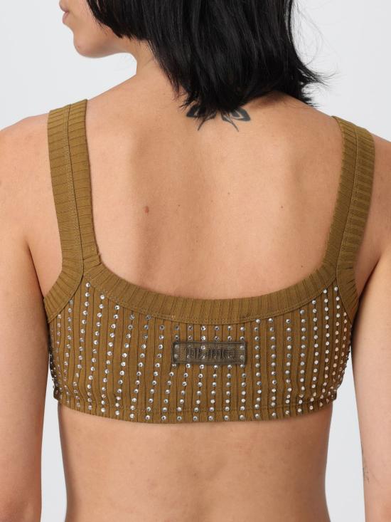 25FW 디 아티코 민소매 티셔츠 251WCL00006JJJ051TR 081 Green - THE ATTICO