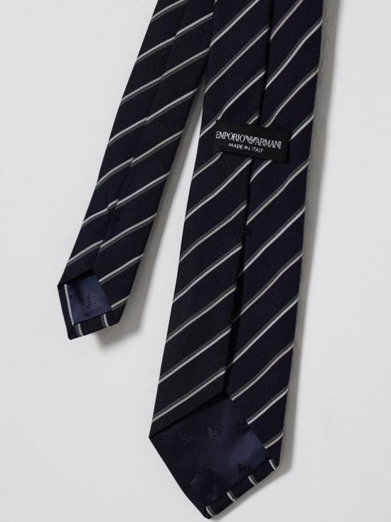 25FW 엠포리오 아르마니 넥타이 EM001344TE16543 FB172 Navy - EMPORIO ARMANI