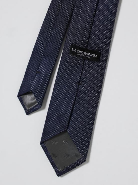 25FW 엠포리오 아르마니 넥타이 EM001344TE16525 FB172 Navy - EMPORIO ARMANI