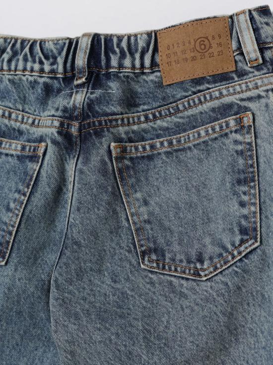 25FW [키즈] MM6 메종마르지엘라 진 M60845MM06C M601 Denim - MM6 MAISON MARGIELA