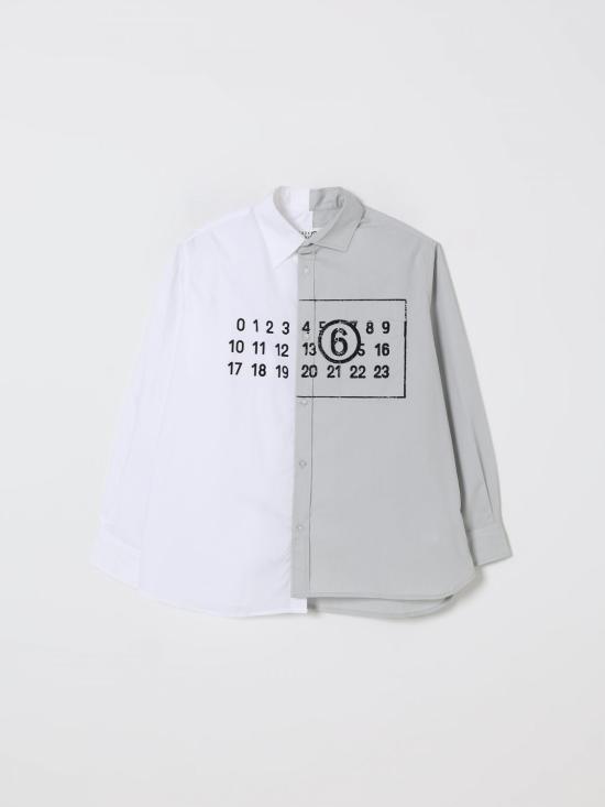 25FW [키즈] MM6 메종마르지엘라 셔츠 M60860MM014 M6C36 Multicolor