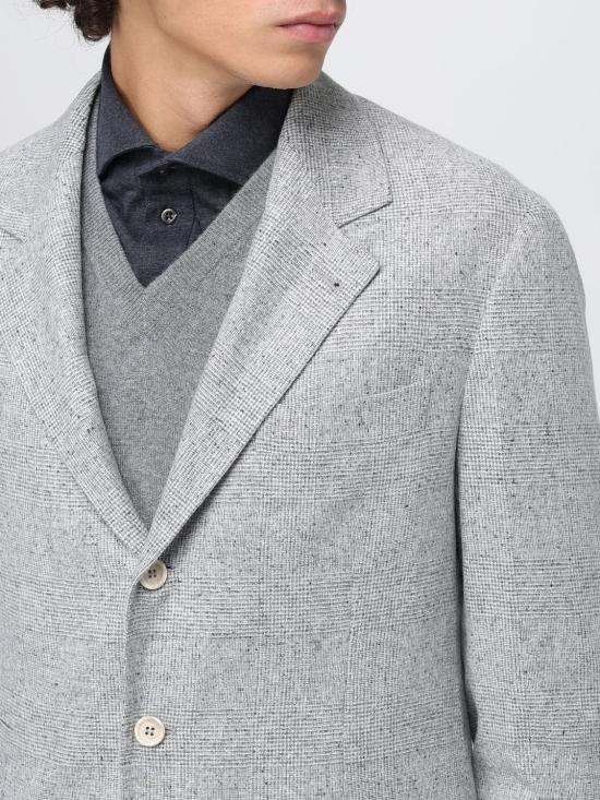 25FW 브루넬로 쿠치넬리 수트 자켓 MA4797BTD C151 Grey - BRUNELLO CUCINELLI