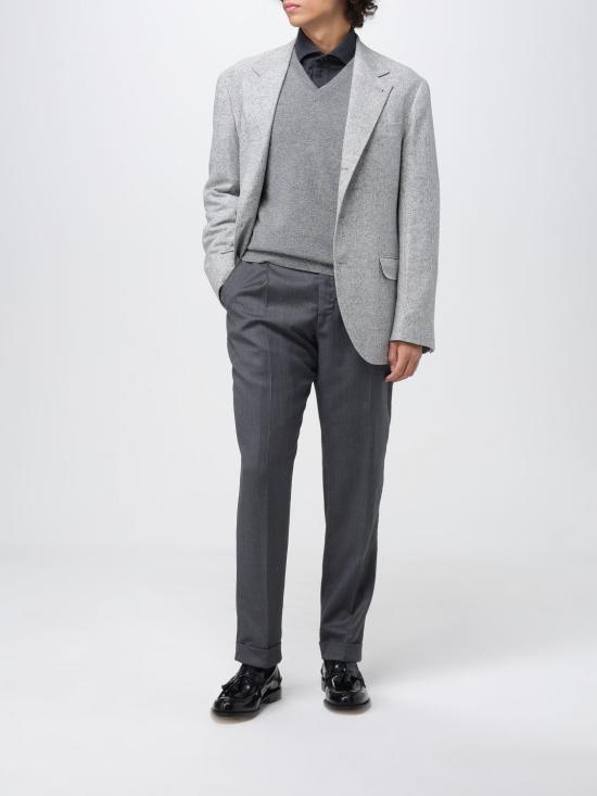 25FW 브루넬로 쿠치넬리 수트 자켓 MA4797BTD C151 Grey - BRUNELLO CUCINELLI