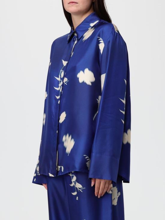 25FW 막스마라 셔츠 2526116057600 003 Blue - MAX MARA