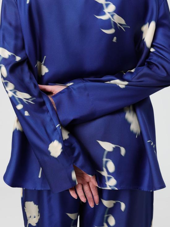 25FW 막스마라 셔츠 2526116057600 003 Blue - MAX MARA